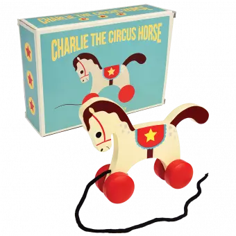Charlie The Circus Horse Pull Toy
