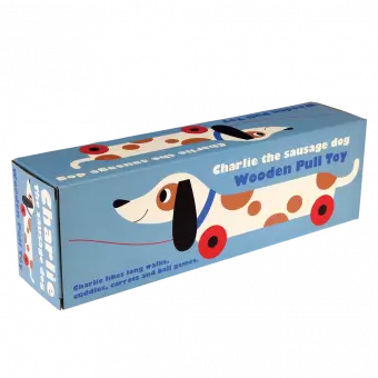 Charlie The Sausage Dog Wooden Pull Toy