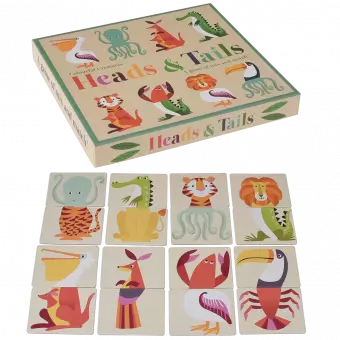 Colourful Creatures Heads And Tails Game