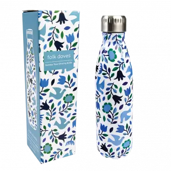 Folk Doves Stainless Steel Bottle