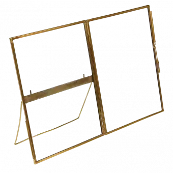 Standing Brass Frame 18x13cm