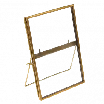 Standing Brass Frame 15x10cm