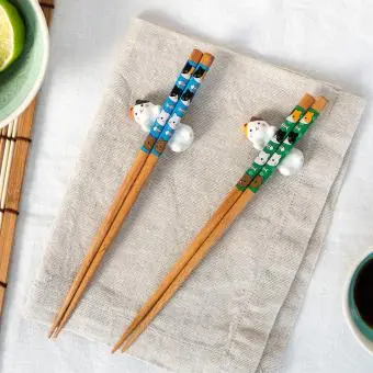 Chopsticks and rests set - Cat
