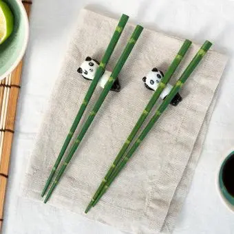 Chopsticks and rests set - Panda