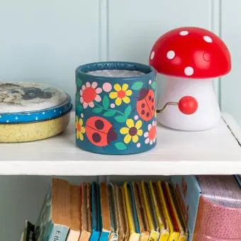 Winding music box - Ladybird