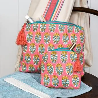 Makeup bag and Wash bag - Daksha