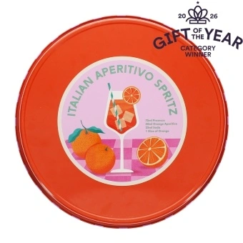 Round tray Italian Aperitivo Spritz design - Gift of the year 2026 - Category Winner