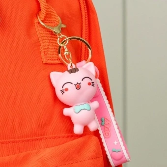 Keyring bag charm - Cat