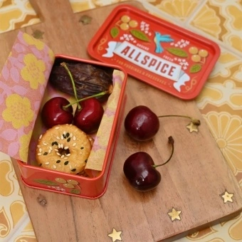 Allspice mini storage tin
