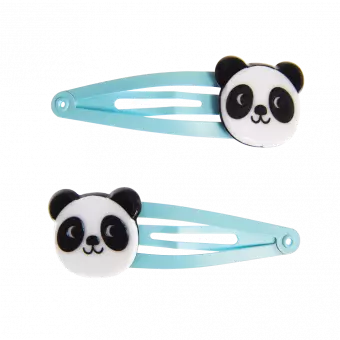 Miko The Panda Hairclips (set Of 2)