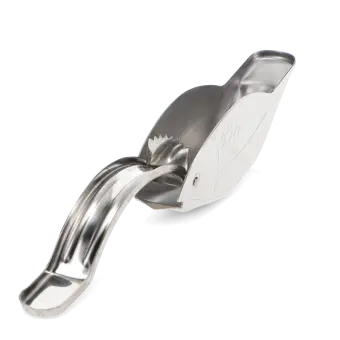 Fish‑shaped stainless steel manual lemon squeezer 