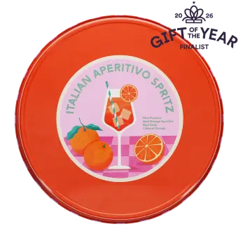 Round tray Italian Aperitivo Spritz design - gift of the year final list