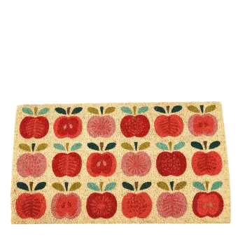 vintage apple doormat