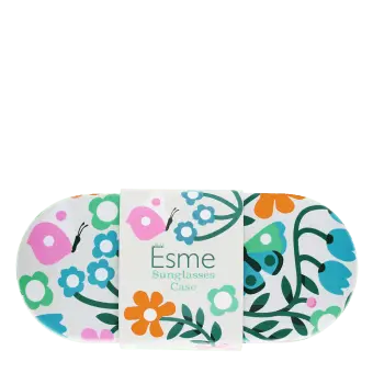 Esme floral patterned sunglasses case 