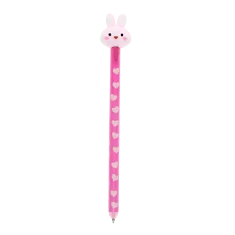 bunny erasable ink pen in pink