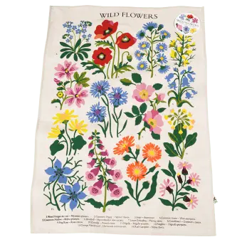 Tea towel - Wild Flowers