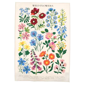 Tea towel - Wild Flowers
