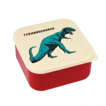 Prehistoric Land Snack Boxes (set Of 3)