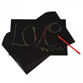 Rainbow Scratch Art Kit