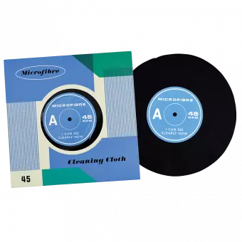 Record "I Can See Clearly Now" Microfibre Cloth