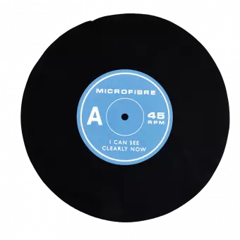 Record "I Can See Clearly Now" Microfibre Cloth