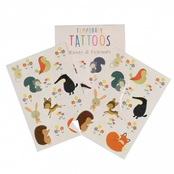 Rusty & Friends Temporary Tattoos (2 Sheets)