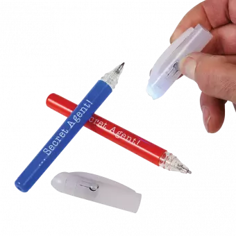 Set Of 2 Secret Agent Spy Pens