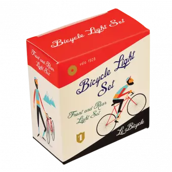 2 X Led Lights In Le Bicycle Box