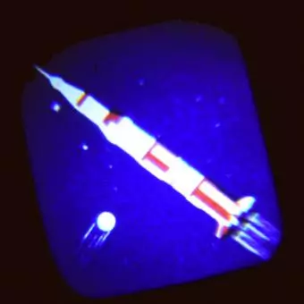 Space Age Projector Torch