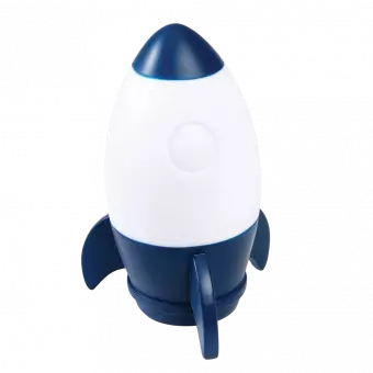 Space Age Rocket Night Light
