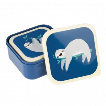 Sydney The Sloth Snack Boxes (set Of 3)