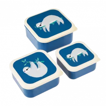 Sydney The Sloth Snack Boxes (set Of 3)