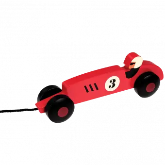 Vintage Racer Pull Toy