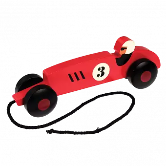 Vintage Racer Pull Toy