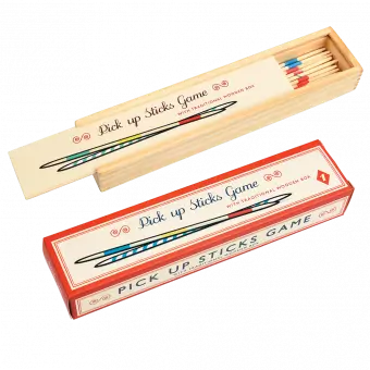 Wooden Pick Up Sticks Game