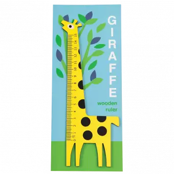 Giraffe Wooden Ruler