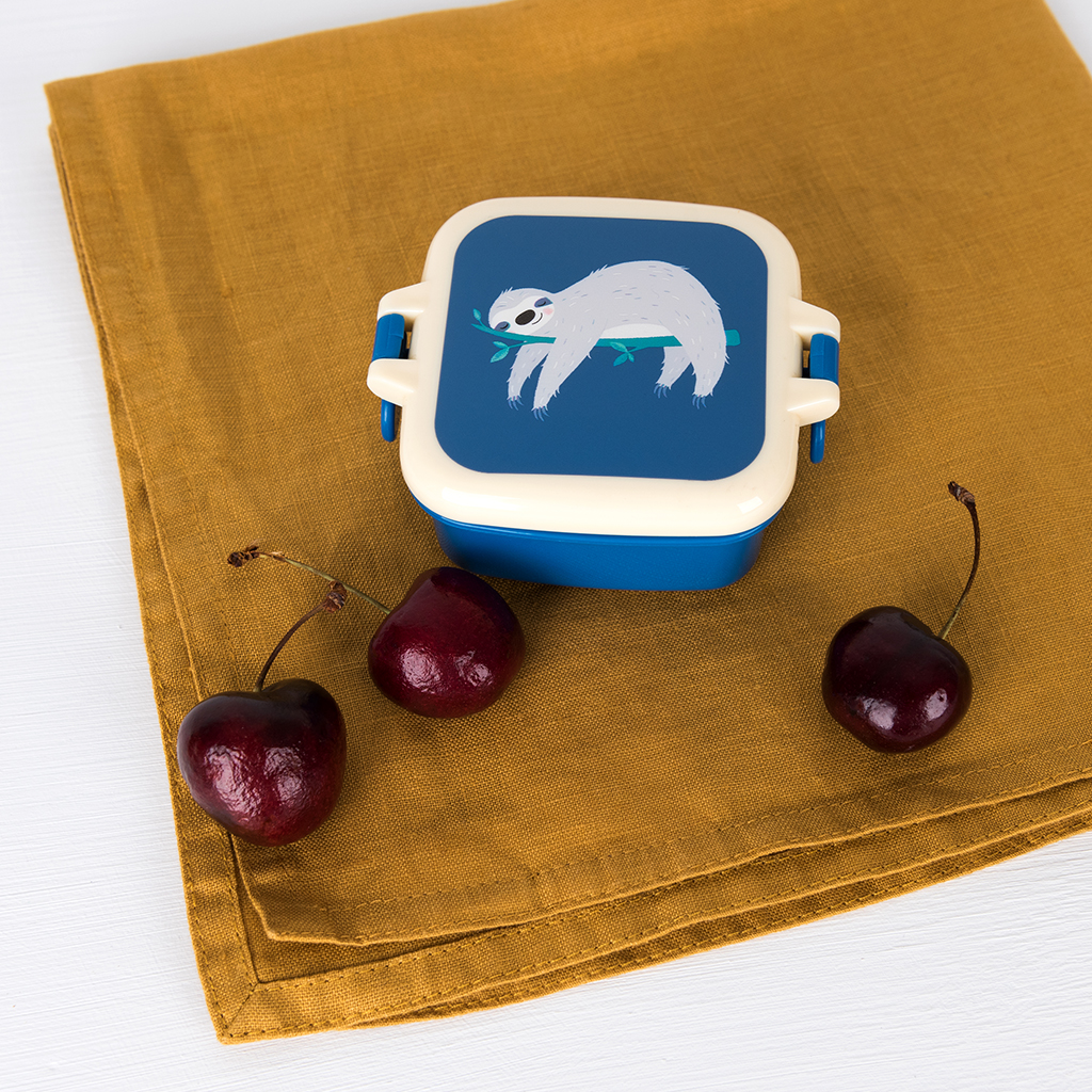 Mini snack pot - Sydney the Sloth | Rex London