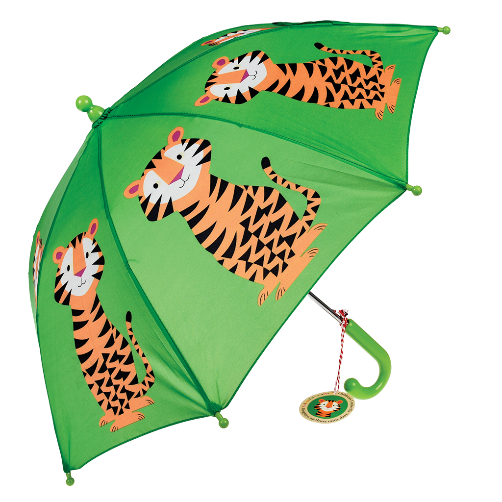 TEDDY THE TIGER CHILDREN'S UMBRELLA | ﻿Rex London