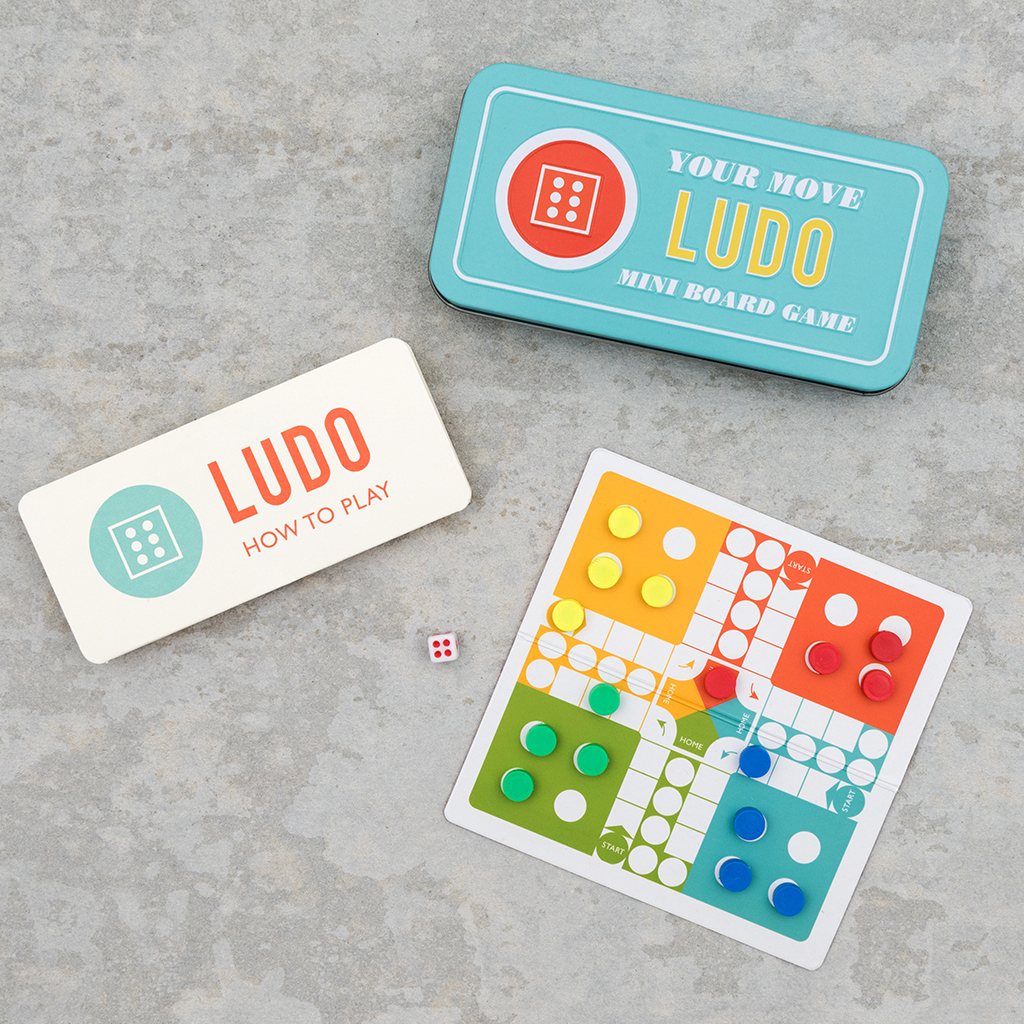 Pocket / Travel Ludo Game -  Portugal