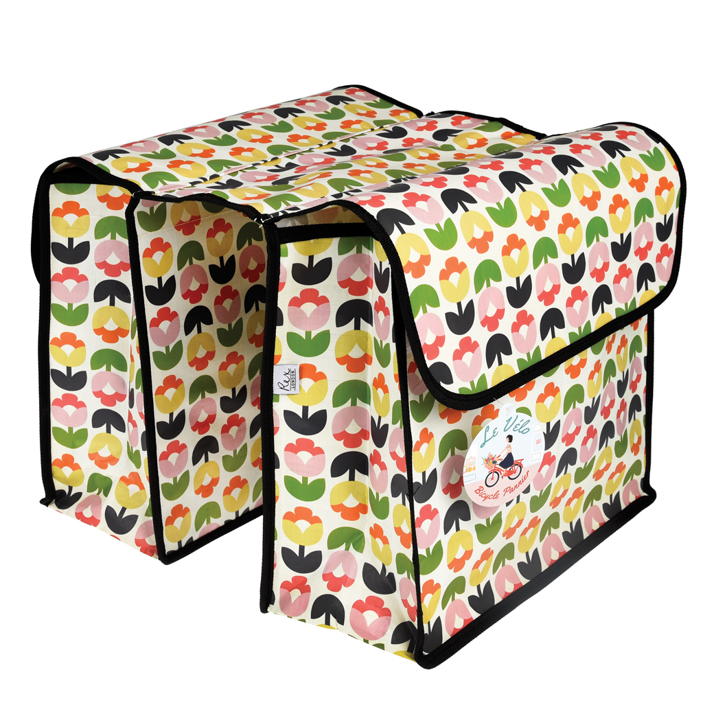 Floral bike panniers hotsell