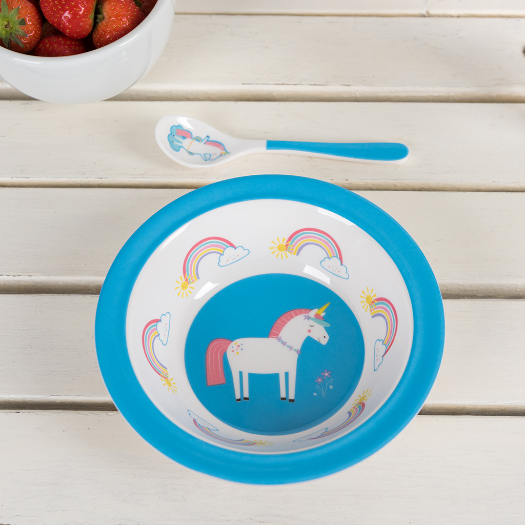 Melamine bowl - Magical Unicorn | Rex London