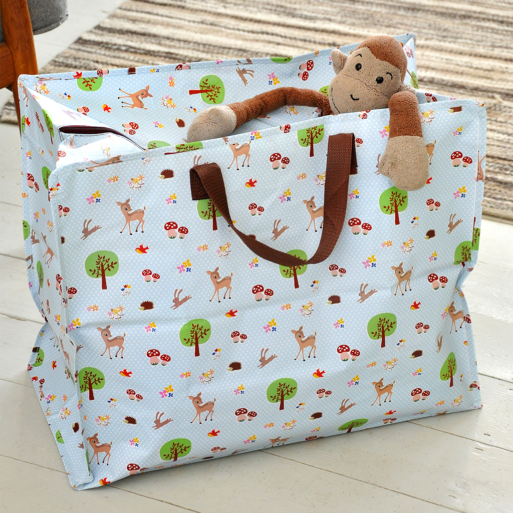 Woodland Animals Jumbo Storage Bag | Rex London