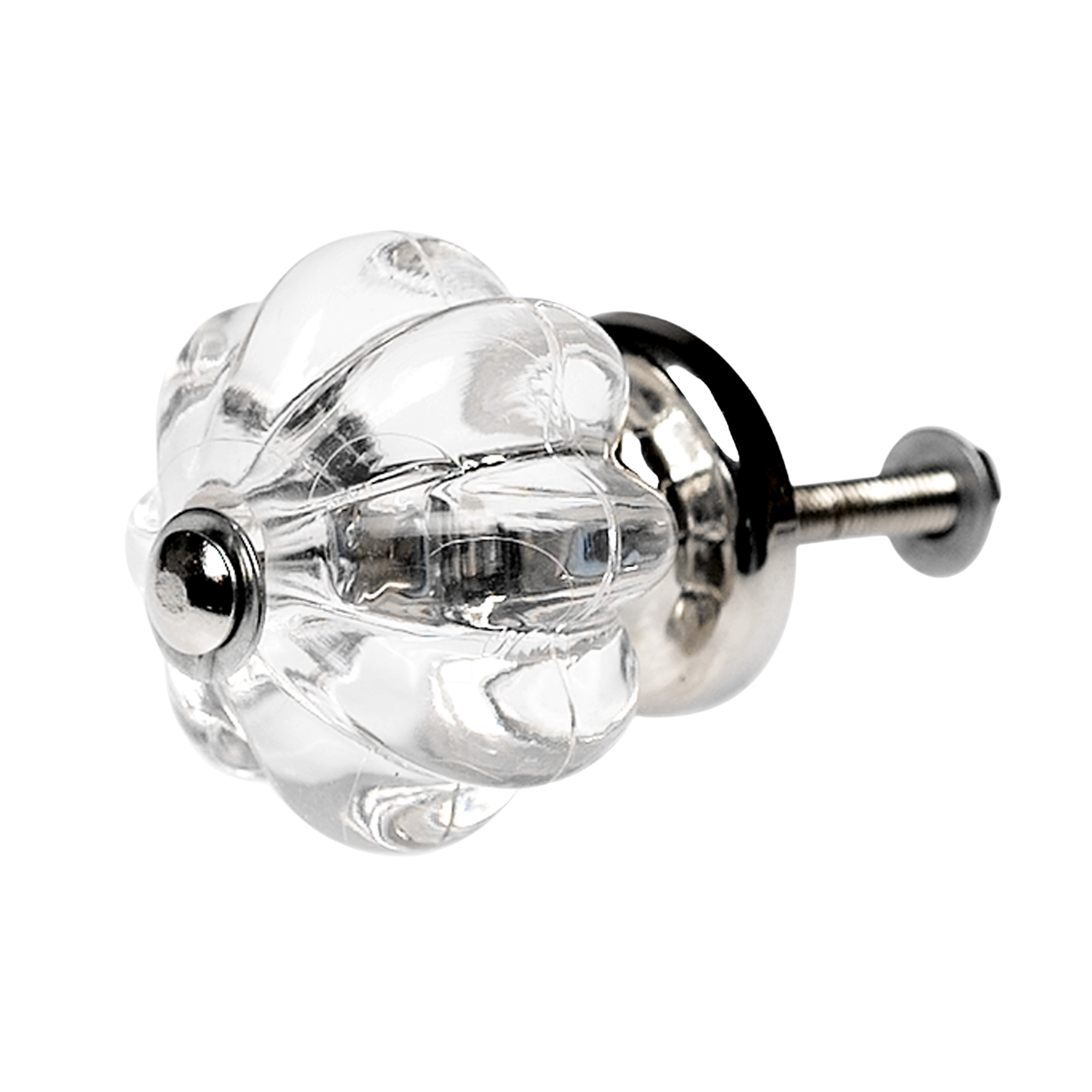 Clear Drawer Knob Acrylic Edwardian Rex London