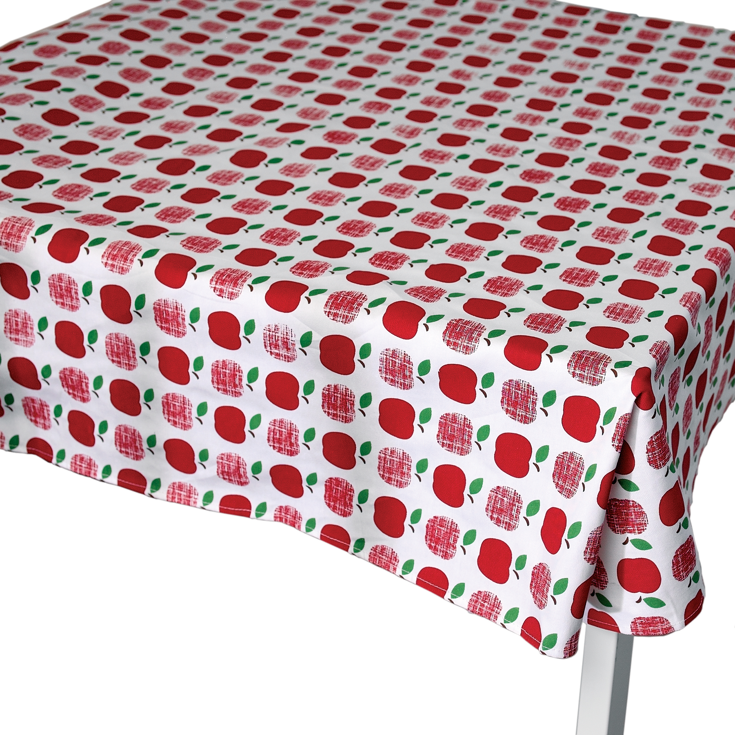 Red Apples Design Cotton Tablecloth Rex London