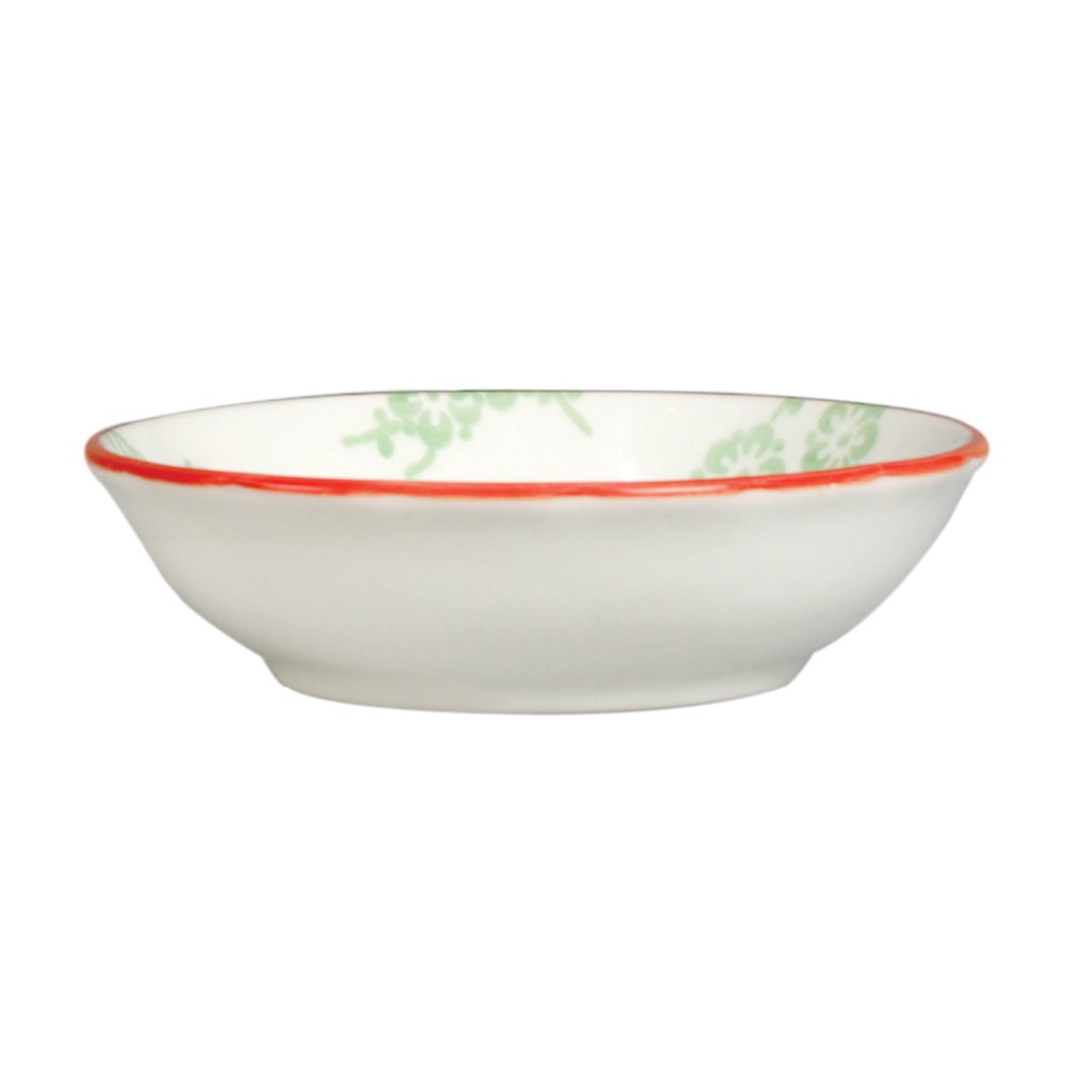 Dipping Bowl Green Blossom Rex London