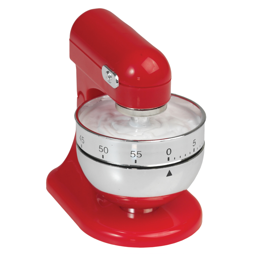 Red Food Mixer Kitchen Timer Rex London