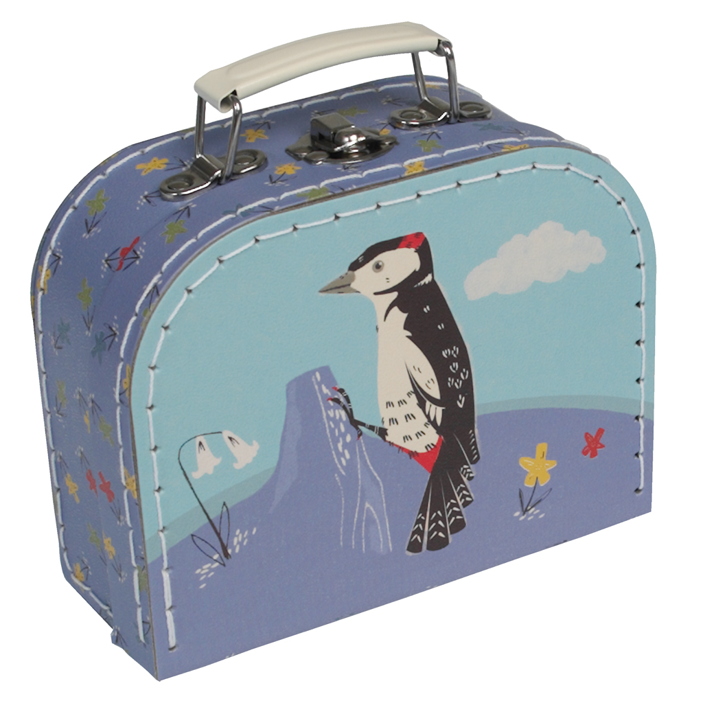 Set Of 3 Garden Birds Travel Cases Rex London