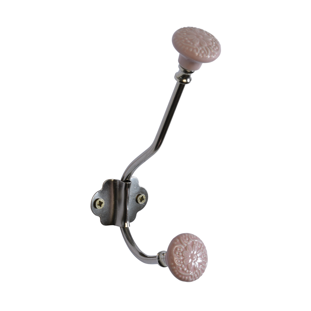 Alhambra Pink Coat Hook Rex London dotcomgiftshop alhambra-pink-coat-hook-rex-london-dotcomgiftshop