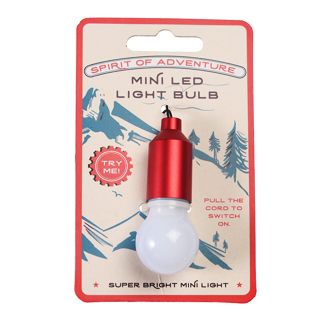 Light Bulb Keyring Assorted Colours Rex London