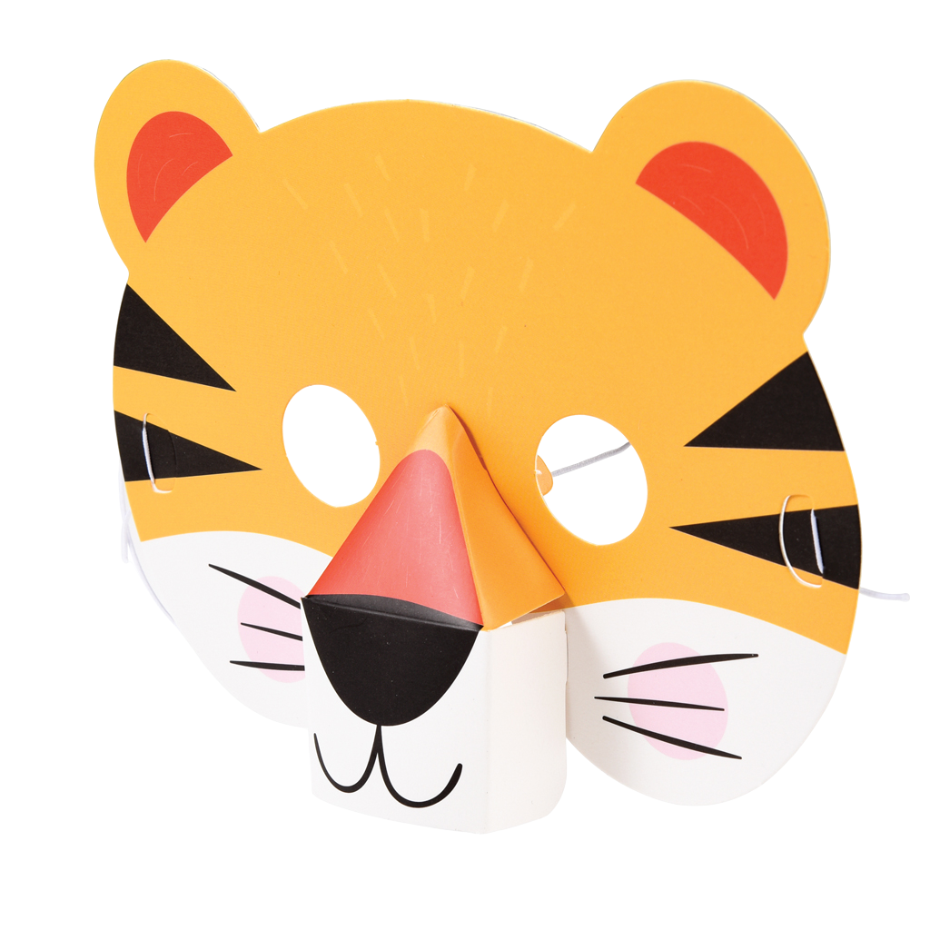 3d Animal Masks (set Of 4) | Rex London